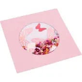 SIZZIX | Dôme à secouer Essential, cercle 6,35 cm, lot de 6