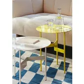 HAY Shim Table Basse Custard | Ø 45 cm