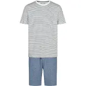 Phil&Co. Pyjama court mélange de couleurs
