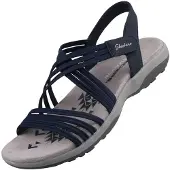 SKECHERS Reggae Slim - Sunnyside 2.0 Damen Sandale Blau