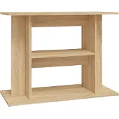 vidaXL Support pour aquarium Chêne Sonoma 80x35x60 cm Bois composite