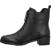Rieker Bottine Cuir France - Noir
