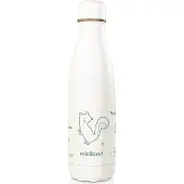 Miniland Set Of Cutlery And Bandana Natur Bottle Chip Blanc Enfants