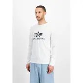Alpha industries T-Shirt noir / blanc cassé