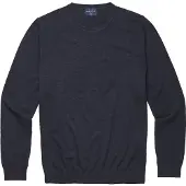 MARVELIS Casual Regular Fit Pull-over Col rond marine, Unicolore
