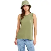 Roxy Better Days Sleeveless Top Vert S Femme