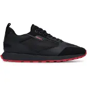 HUGO Baskets basses 'Icelin' rouge / noir