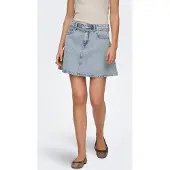 ONLY Jupe 'ONLEden' bleu clair