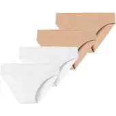 Schiesser Slip ' Invisible Light ' beige / nude / blanc