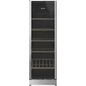 Smeg Scv115gs Wine Cooler Noir 368 Liters / EU Plug 220V