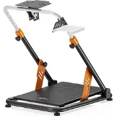 PXN A11 Steering Wheel And Pedals Stand Argenté