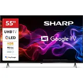 Sharp | 55HP5265E | 55 | Smart TV | Google TV | UHD | Black