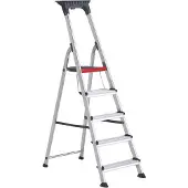 Altrex 501105 Double Decker Escabeau Domestique - En Alu - 1x5 Marches - 3m