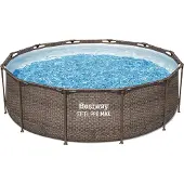 Bestway Piscine hors-sol tubulaire Steel Pro Max , Diam.3.66 x H.1 m