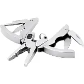 True Utility Outil multifonction "Scarab", 7 fonctions, couleur argent