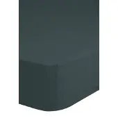 Good Morning Drap-housse Jersey 160/180x200 cm Vert foncé