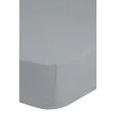 Bonjour Drap-housse Jersey 200x220 cm Argenté