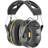 3M Worktunes Connect Solar Casque Anti-Bruit Sans Fil