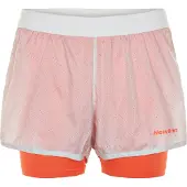 Newline Sport Black 2-lay Short Leggings Rose L Femme