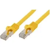 Shiverpeaks RJ45 patch cable w. CAT 7 raw cable PIMF yellow 7,5m