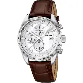 Festina Montre à affichage analogique 'TIMELESS' argent