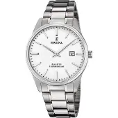 Festina Montre dateur ACERO CLASICO Silver