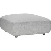 House Doctor Pouf Feel 1 blanc cassé