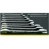 Stahlwille TCS 10/11, 6 x 7-34 x 36 mm Clé à fourche double 11 pièces dans TCS 96830167