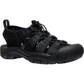 Keen - Sandales de marche - Newport H2 W Triple Black pour Femme en Nylon - Taille 37 - Noir