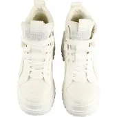 Buffalo Bottines à lacets 'Aspha' blanc