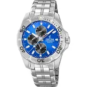 Festina Montre à affichage analogique bleu