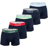Lacoste Boxers bleu marine / bleu clair / vert / vert clair / rouge