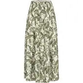 Cloud5ive Jupe olive / blanc cassé