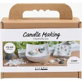 Creativ Company Mini Diy Kit Candle Making Crafts Doré