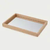 TickiT Plateau miroir en bois Jouet éducatif avec miroir