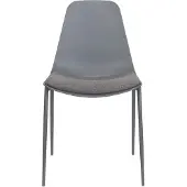 White Label 4x , Chaises, Chair Jeffrey Grey