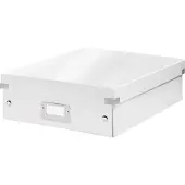 Leitz Boîte CLICK & STORE WOW organisateur moyen, blanc