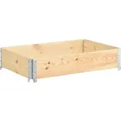 vidaXL Lit surélevé 50x100 cm en pin massif