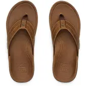 Reef Leather Offshore Teenslippers - Cognac - Maat 44