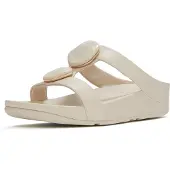 FitFlop Fino Marbled Stone H Bar Sandals Beige EU 42 Femme