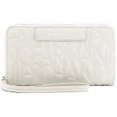 Armani Exchange pour femme. XW001606AF15774U6275 Portefeuille Texture beige (OSFA), Casuel, Polyester