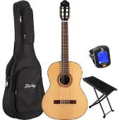 Javier Enriques CAG-75NT Natural pack débutant guitare classique
