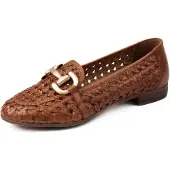 5PM Mocassin 'MATERA SASSI' cognac