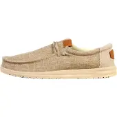 Elong Chaussure basse 'Niedriger Mokassin mit Schnürung' beige chiné