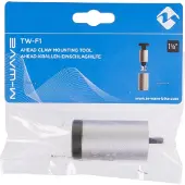 M-Wave Tw-f1 Outil d'insertion du cône de direction Argent 1 1/8'' Argent 1 1/8