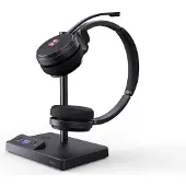 Yealink WH62 Dual Teams System de personal audio conferencing Wireless Headset Office/Centre de calling MicroUSB Base de charging Black