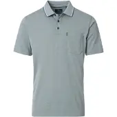 Casamoda Polo Stretch Mélange Clair Vert taille 5XL