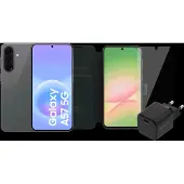 Samsung Galaxy A57 256 Go Gris 5G + Pack d'Accessoires Complet