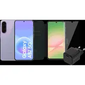 Samsung Galaxy A57 128 Go Mauve 5G + Pack d'Accessoires Complet