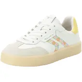 Tamaris Baskets basses mastic / jaune / orange / blanc